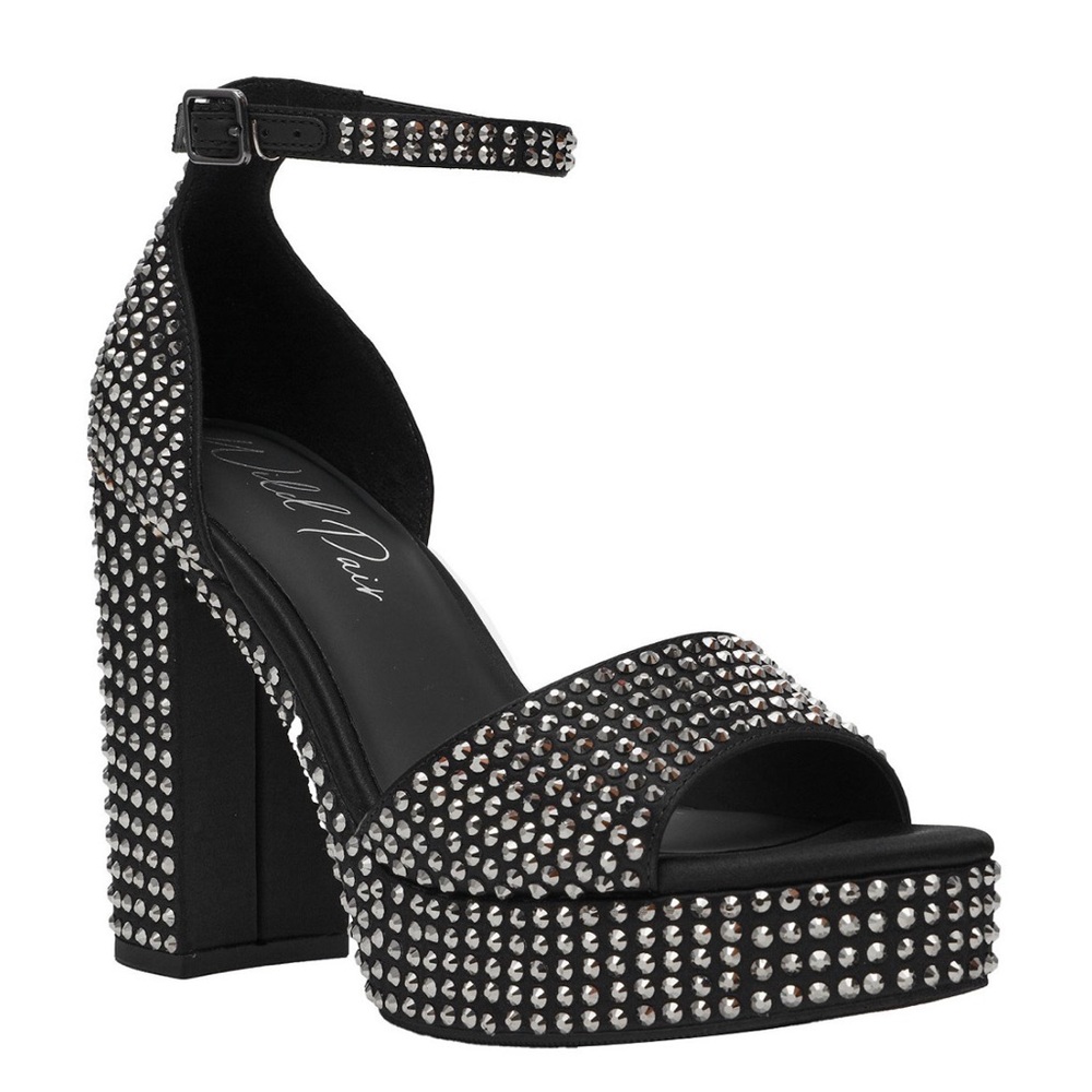 Wild Pair Hanalaur Embellished Dress Sandals